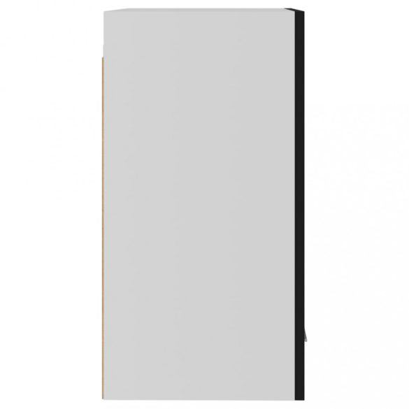 “Lyon” fekete szerelt fa függő szekrény 39,5 x 31 x 60 cm