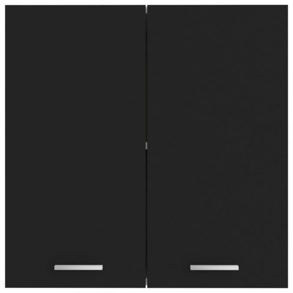 “Lyon” fekete szerelt fa függő szekrény 60 x 31 x 60 cm