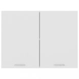 “Lyon” fehér szerelt fa függő szekrény 80 x 31 x 60 cm