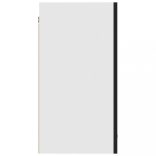 “Lyon” fekete szerelt fa függő szekrény 80 x 31 x 60 cm