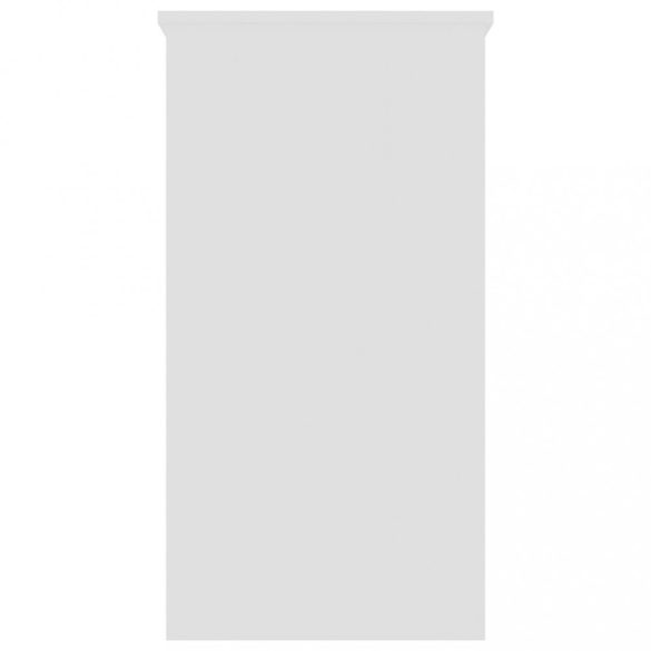 fehér szerelt fa íróasztal 80 x 40 x 75 cm