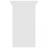 fehér szerelt fa íróasztal 80 x 45 x 74 cm