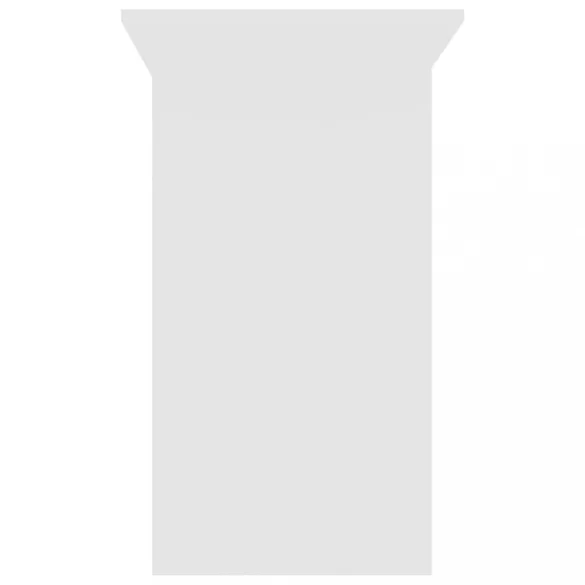 fehér szerelt fa íróasztal 80 x 45 x 74 cm