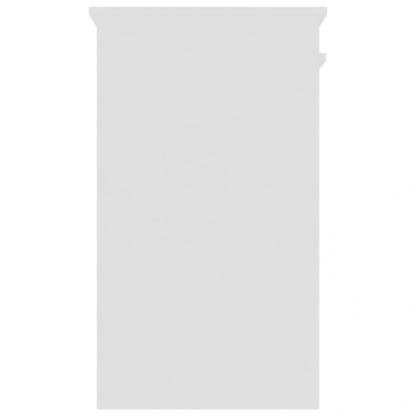 fehér szerelt fa íróasztal 90 x 45 x 76 cm