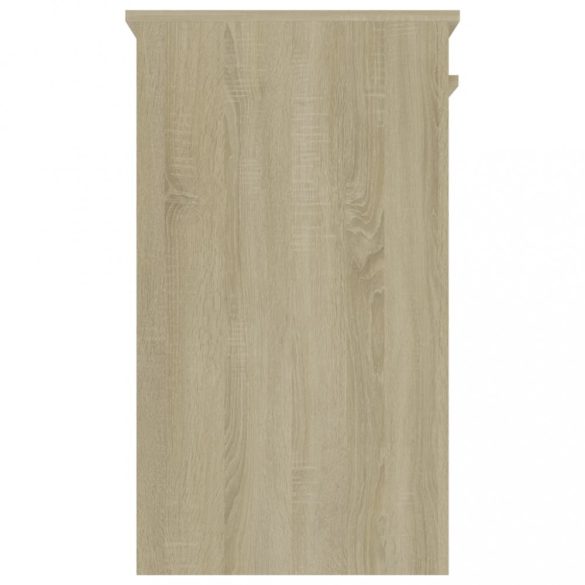 sonoma tölgy színű szerelt fa íróasztal 90 x 45 x 76 cm