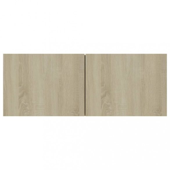 sonoma tölgy szerelt fa TV-szekrény 80 x 30 x 30 cm