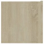 sonoma tölgy szerelt fa TV-szekrény 80 x 30 x 30 cm