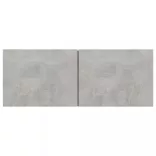 betonszürke szerelt fa TV-szekrény 80 x 30 x 30 cm