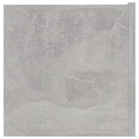 betonszürke szerelt fa TV-szekrény 80 x 30 x 30 cm