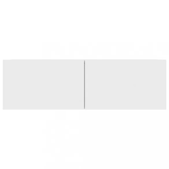 fehér szerelt fa TV-szekrény 100 x 30 x 30 cm