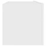 fehér szerelt fa TV-szekrény 100 x 30 x 30 cm