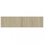 sonoma tölgy szerelt fa TV-szekrény 120 x 30 x 30 cm