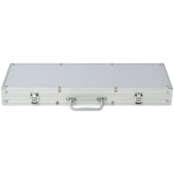 pókerkészlet 500 alumíniumzsetonnal