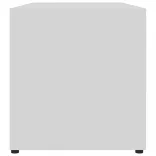 fehér szerelt fa TV-szekrény 80 x 34 x 36 cm