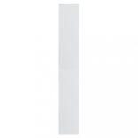 fehér szerelt fa könyvszekrény 67 x 24 x 161 cm