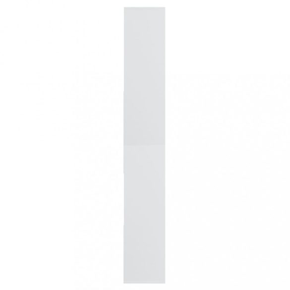 fehér szerelt fa könyvszekrény 67 x 24 x 161 cm