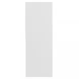 fehér szerelt fa könyvszekrény 67 x 24 x 161 cm