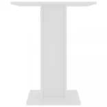 fehér szerelt fa bisztróasztal 60 x 60 x 75 cm