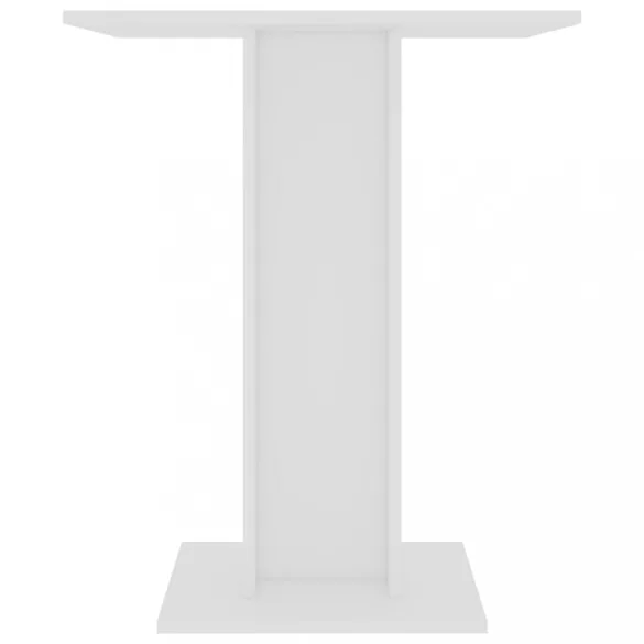 fehér szerelt fa bisztróasztal 60 x 60 x 75 cm