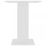 fehér szerelt fa bisztróasztal 60 x 60 x 75 cm