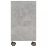betonszürke szerelt fa kisasztal 70 x 35 x 55 cm