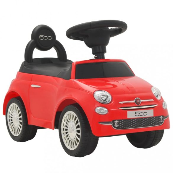 piros ráülős Fiat 500 játékautó