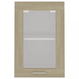 “Lyon” sonoma tölgy szerelt fa függő üvegszekrény 40x31x60 cm