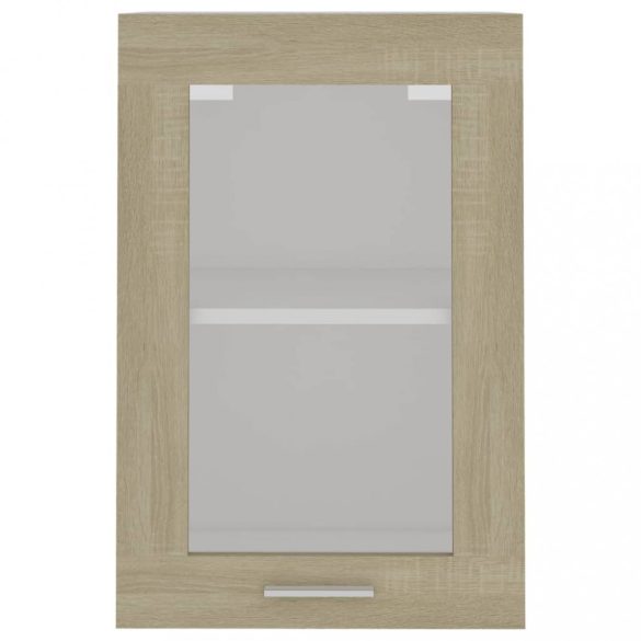 “Lyon” sonoma tölgy szerelt fa függő üvegszekrény 40x31x60 cm