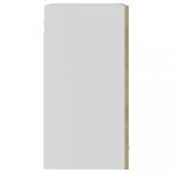 “Lyon” sonoma tölgy szerelt fa függő üvegszekrény 40x31x60 cm