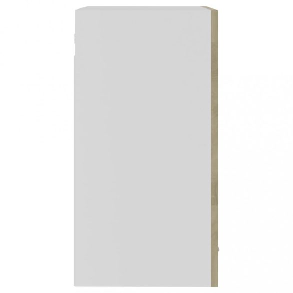 “Lyon” sonoma tölgy szerelt fa függő üvegszekrény 40x31x60 cm