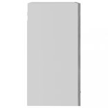 “Lyon” betonszürke szerelt fa függő üvegszekrény