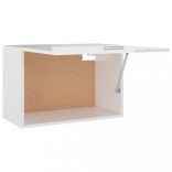 “Lyon” magasfényű fehér szerelt fa függő szekrény