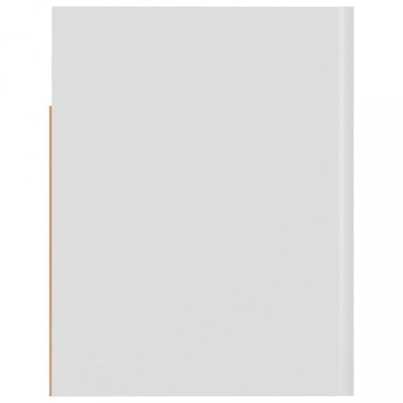 “Lyon” magasfényű fehér szerelt fa függő szekrény