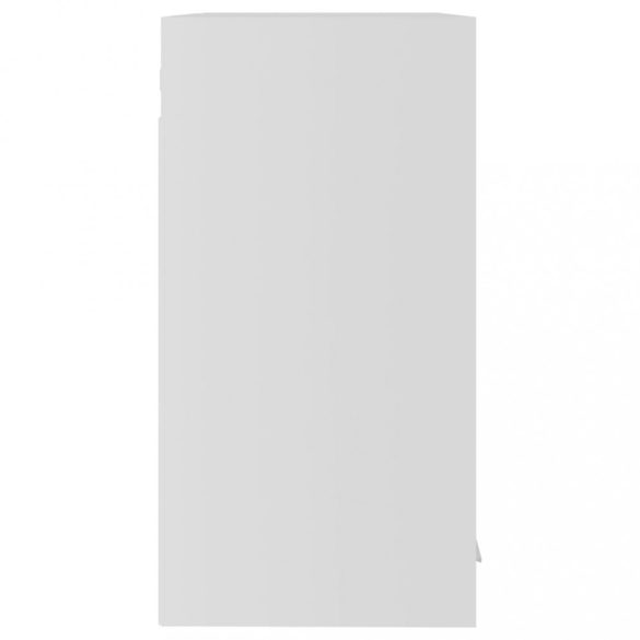 “Lyon” fehér szerelt fa függő üvegszekrény 60 x 31 x 60 cm