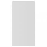 “Lyon” fehér szerelt fa függő üvegszekrény 80 x 31 x 60 cm