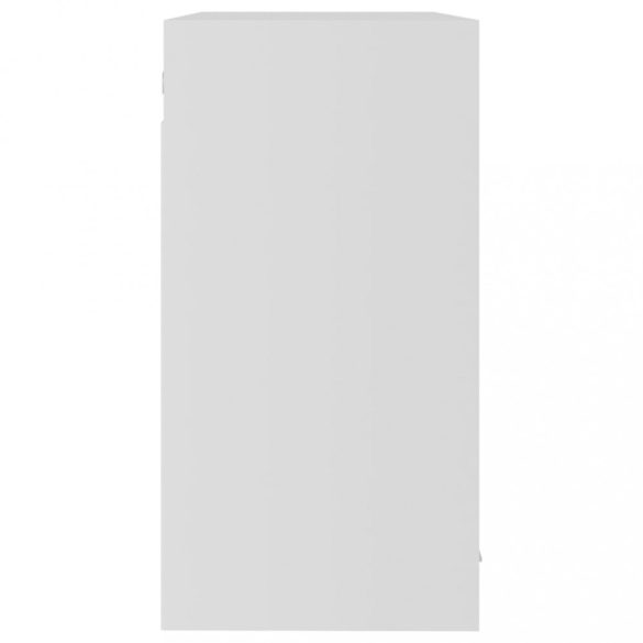 “Lyon” fehér szerelt fa függő üvegszekrény 80 x 31 x 60 cm