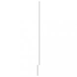 “Lyon” fehér szerelt fa mosogatógép-panel 45 x 3 x 67 cm