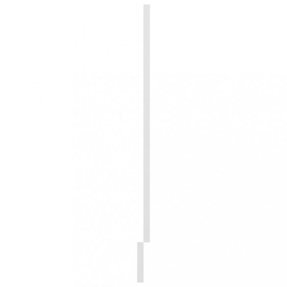 “Lyon” fehér szerelt fa mosogatógép-panel 45 x 3 x 67 cm