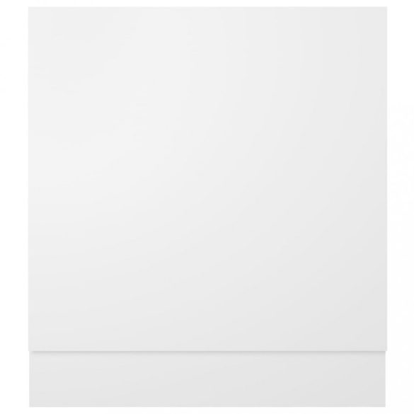 “Lyon” fehér szerelt fa mosogatógép-panel 59,5 x 3 x 67 cm