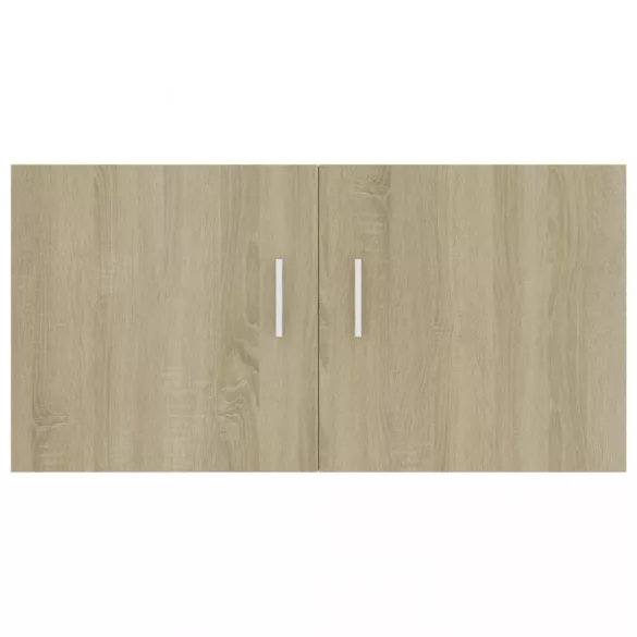 sonoma tölgy szerelt fa falra szerelhető szekrény 80x39x40 cm