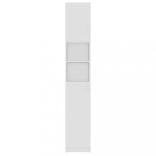 fehér szerelt fa fürdőszobaszekrény 32 x 25,5 x 190 cm