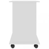 fehér szerelt fa számítógépasztal 80 x 50 x 75 cm