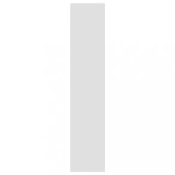 fehér szerelt fa fali polc 90 x 16 x 78 cm