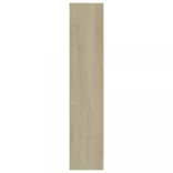 sonoma tölgy szerelt fa fali polc 90 x 16 x 78 cm