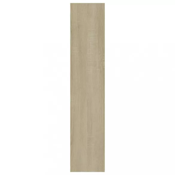 sonoma tölgy szerelt fa fali polc 90 x 16 x 78 cm