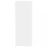 fehér szerelt fa fali polc 45,1 x 16 x 45,1 cm