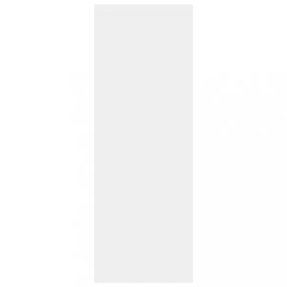 fehér szerelt fa fali polc 45,1 x 16 x 45,1 cm