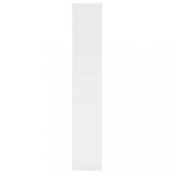 fehér szerelt fa fali polc 36 x 16 x 90 cm