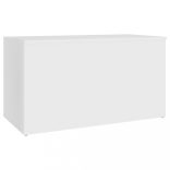 fehér szerelt fa tárolóláda 84 x 42 x 46 cm