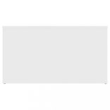 fehér szerelt fa tárolóláda 84 x 42 x 46 cm